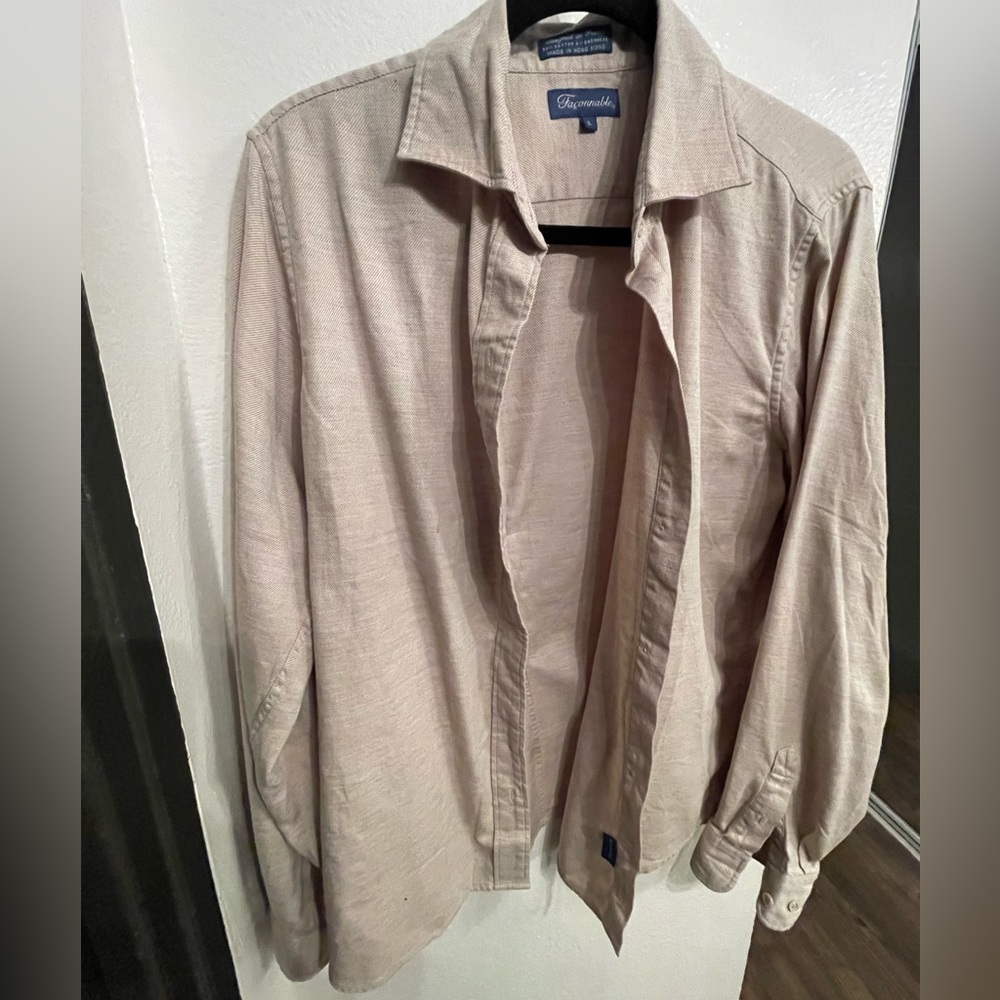 Faonnable Collared Button Down Shirt - image 1